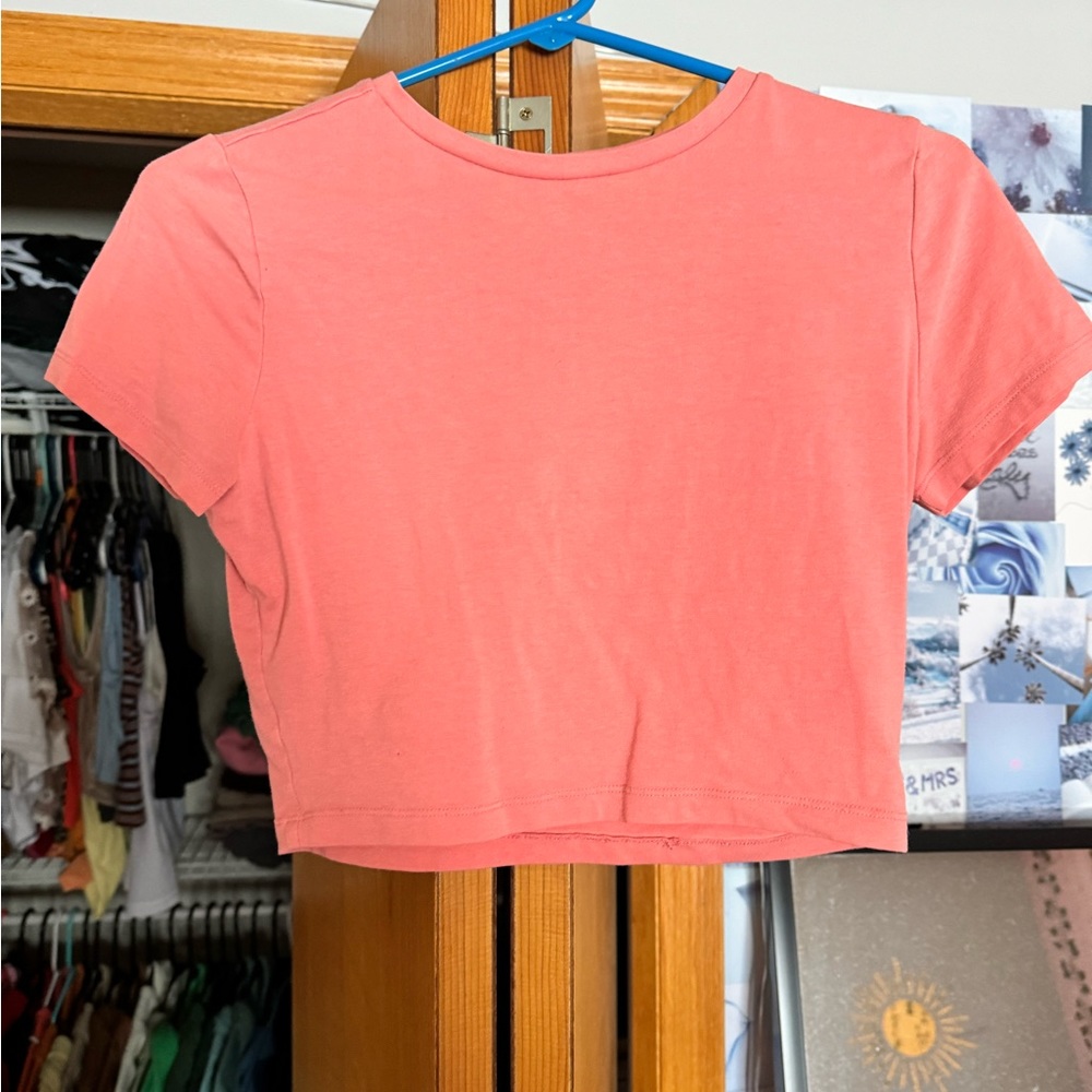 Wild Fable pink Crop Top